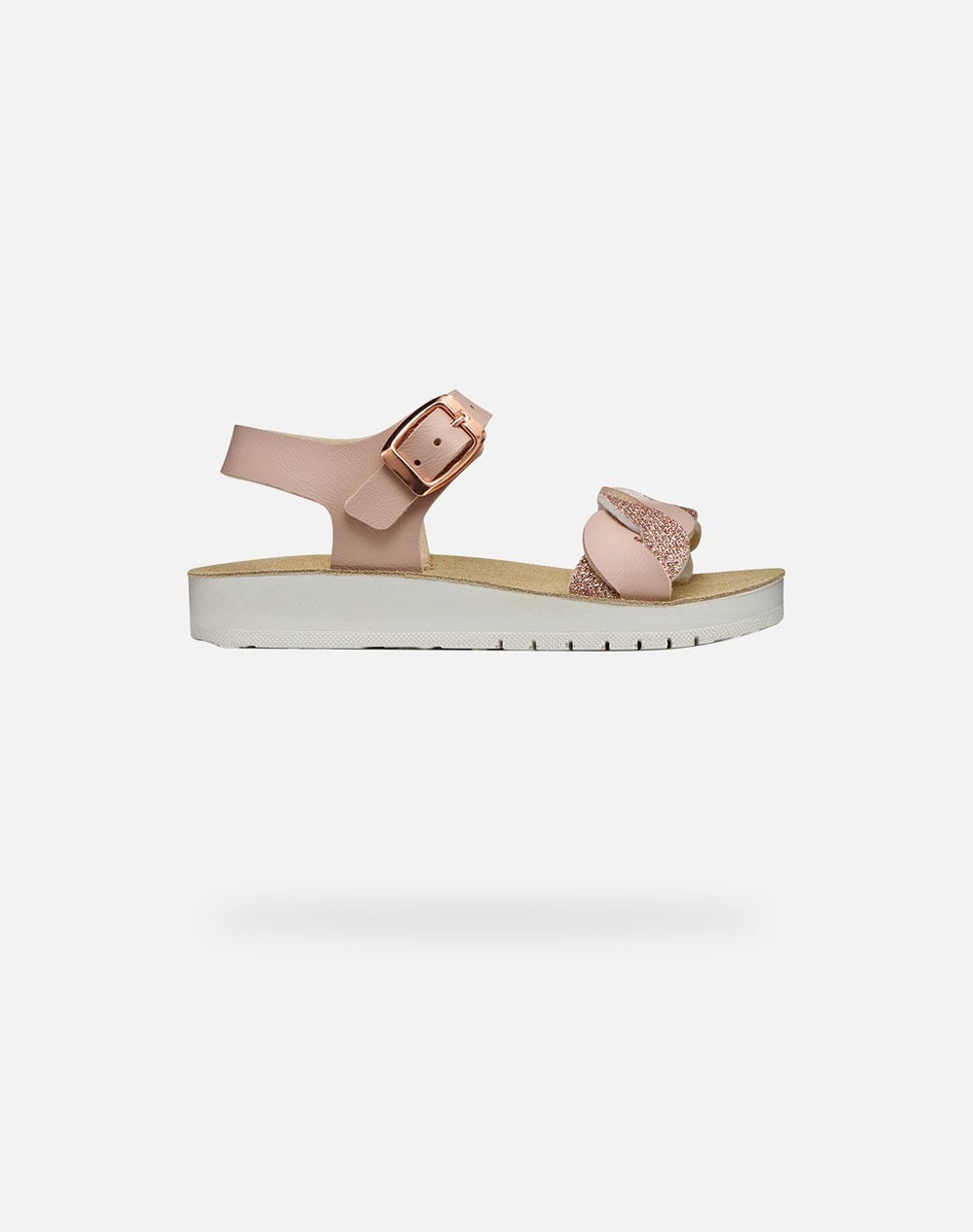 Geox J Sandal Costarei Παιδι Κοριτσι Παπουτσια Flat Lightpink Απομιμηση Δερματος J55Eae0Bcewc8172 36 41 C8172 Για Κορίτσι