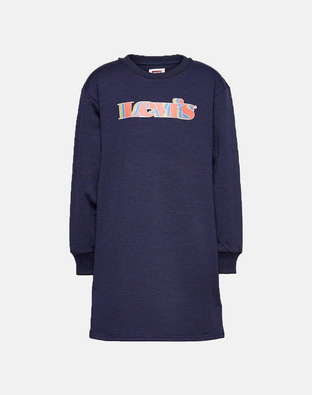 Levis Ls Fleece Dress Παιδι Κοριτσι Ρουχα Φορεματα Darkblue Με Ελασταν,Συνθετικο 4Ed735 B5s - Koolfly