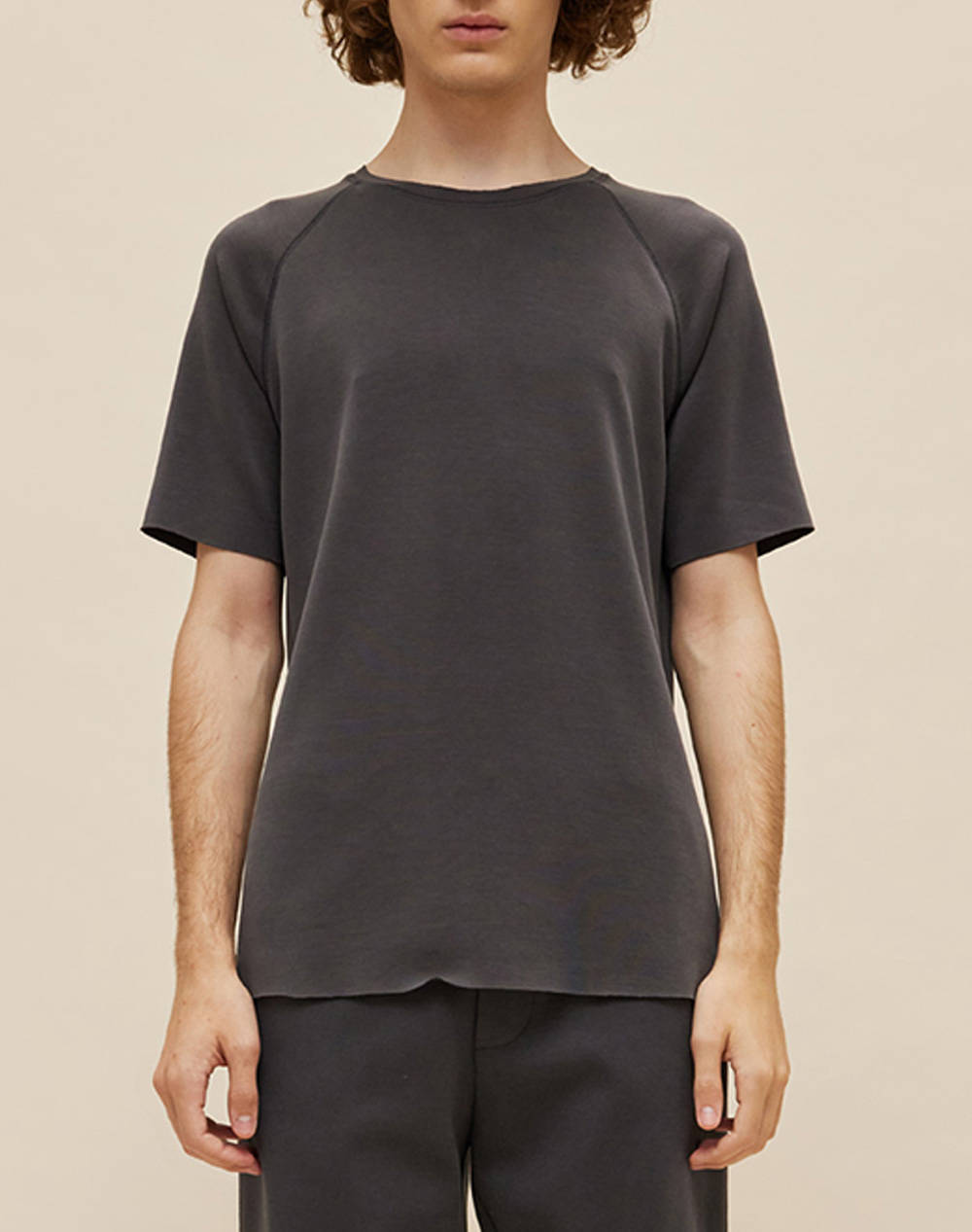 Dirty Laundry T Shirt Ανδρας Ρουχα Μπλουζες T Shirt Darkgray Με Ελασταν,Συνθετικο Dlmt000521 Charcoal - Koolfly