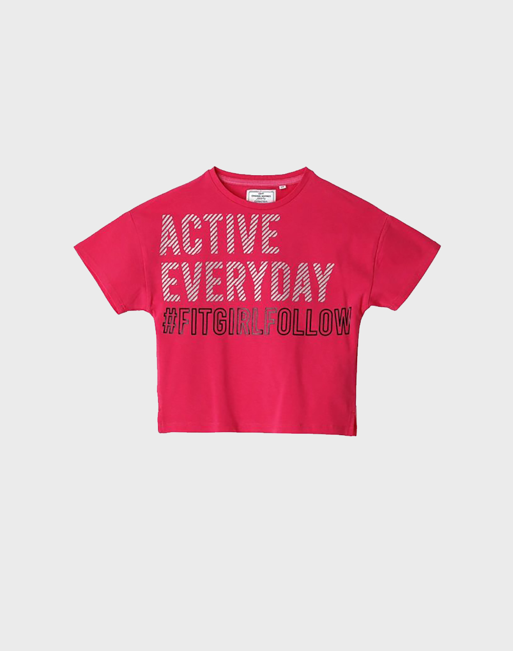 Original Marines Active T Shirt Mm Girl Μπλουζα Παιδικο Girl Παιδι Κοριτσι Ρουχα Μπλουζες Fuchsia Βαμβακι,Υφασμα Ormapddp3025f0000000 182436Tcx -